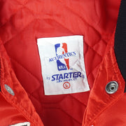 Starter - Chicago Bulls Deadstock Satin Jacket 1980s Large Vintage Retro Basketball