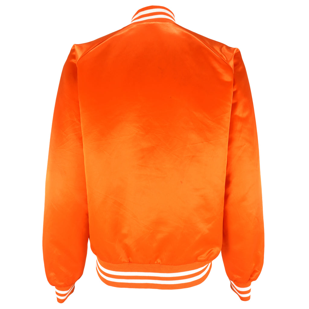 NCAA (Chalk Line) - Texas Longhorns Satin Jacket 1980s Large Vintage Retro Football College