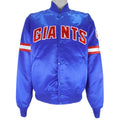 Starter - New York Giants Satin Jacket 1980s Large Vintage Retro Football