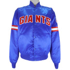 Starter - New York Giants Satin Jacket 1980s Large Vintage Retro Football