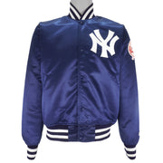 Starter (Diamond Collection) - New York Yankees Satin Jacket 1980s Medium Vintage Retro Baseball