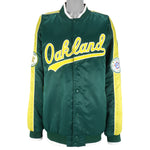 MLB (Cooperstown Collection) - Oakland Athletics All Star Game Satin Jacket 1990s 3X-Large