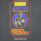 Vintage - Admit One Dick Tracy I Was There First T-Shirt 1990s X-Large Vintage Retro