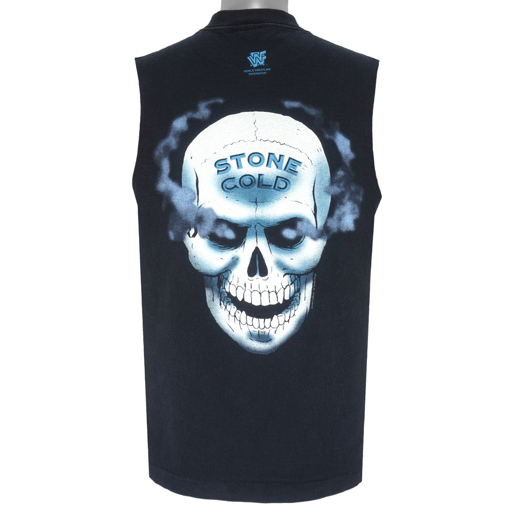 Vintage - WWF Stone Cold Steve Austin 3:16 Sleeveless Shirt 1990s Large Vintage Retro