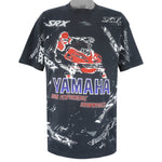 Vintage (Sof Tee) - Yamaha High Performance Snowmobile AOP T-Shirt 1990s XX-Large