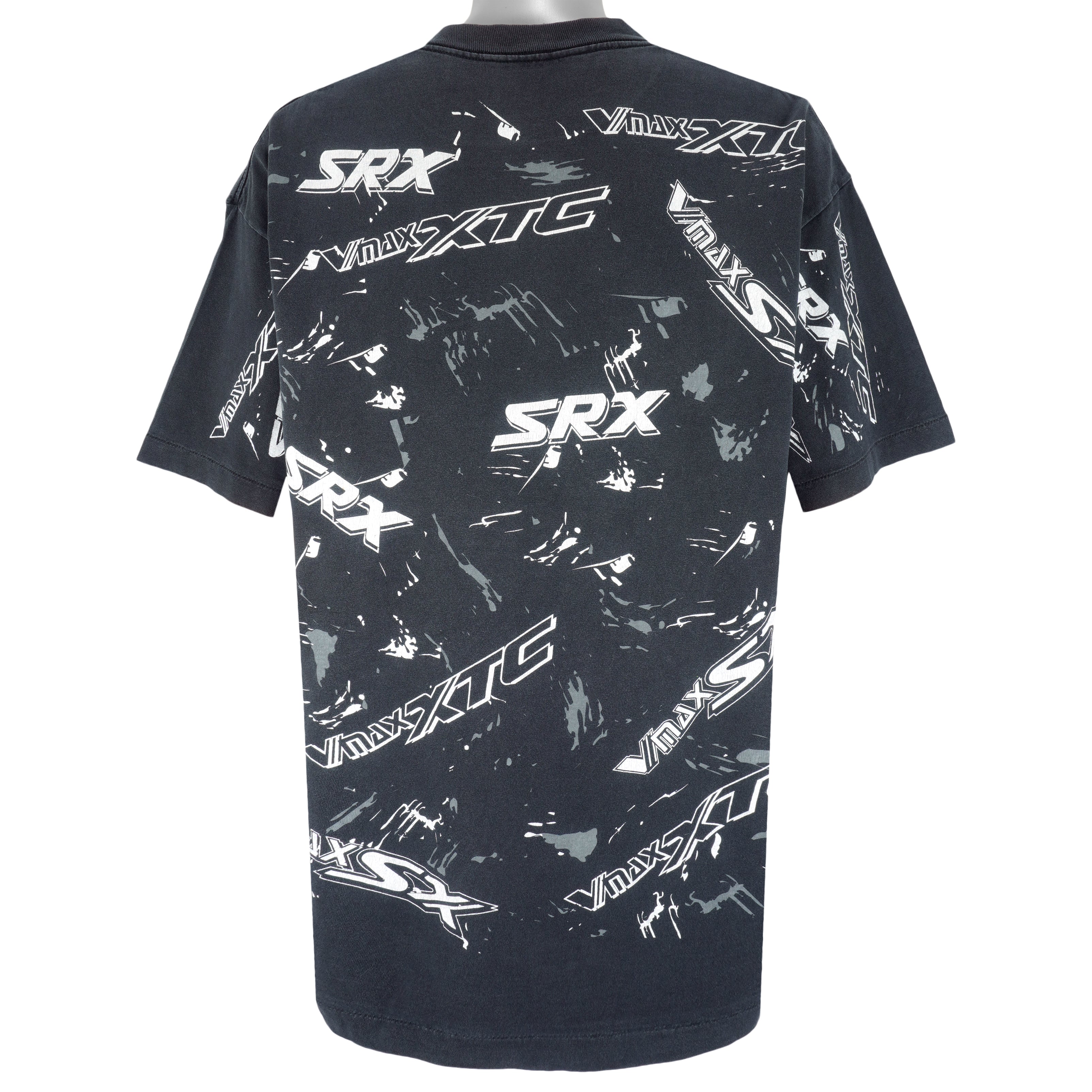 Vintage (Sof Tee) - Yamaha High Performance Snowmobiles AOP T-Shirt 1990s XX-Large Vintage Retro