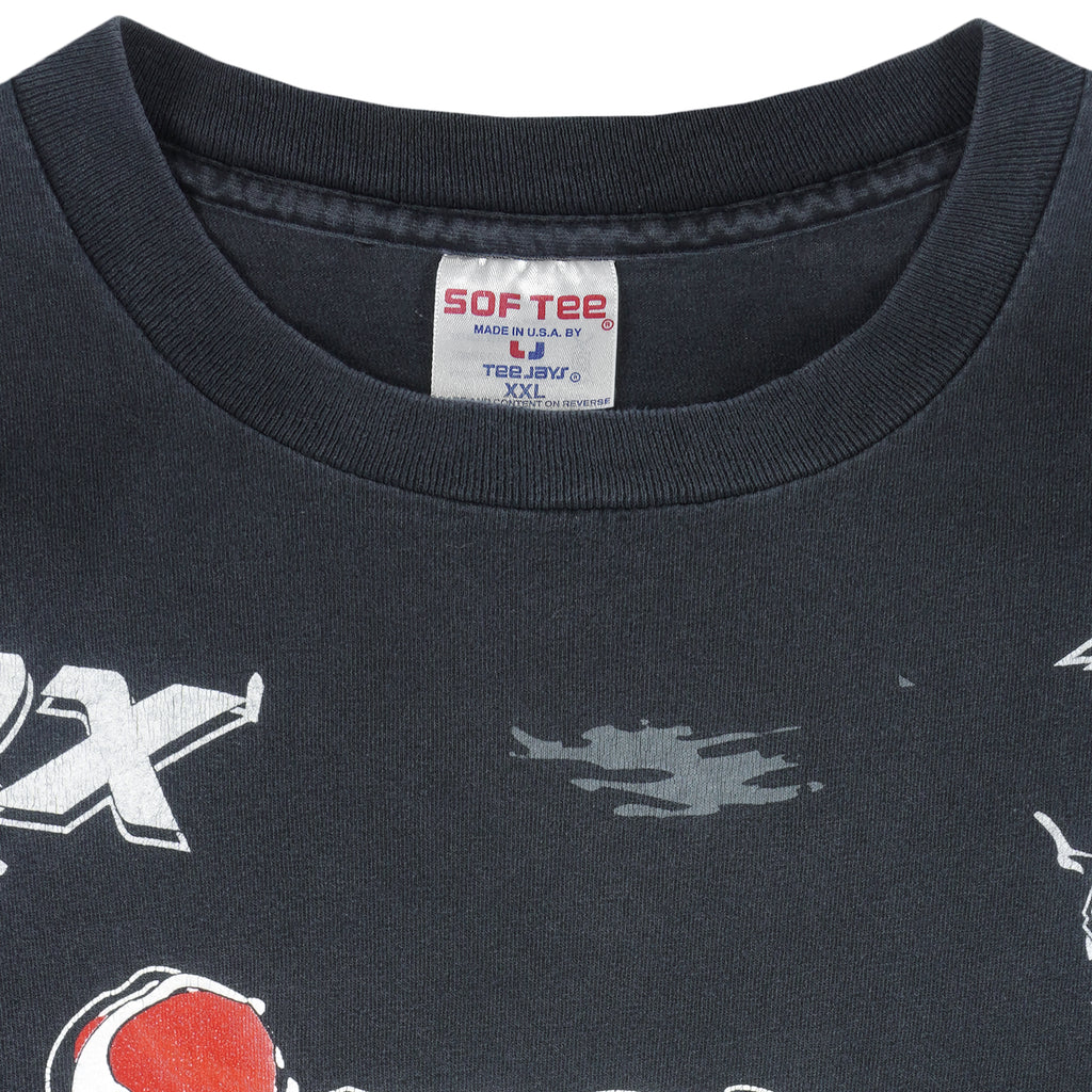 Vintage (Sof Tee) - Yamaha High Performance Snowmobiles AOP T-Shirt 1990s XX-Large Vintage Retro