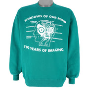 Vintage - Windows Of Our Mind Crew Neck Sweatshirt 1990s Medium