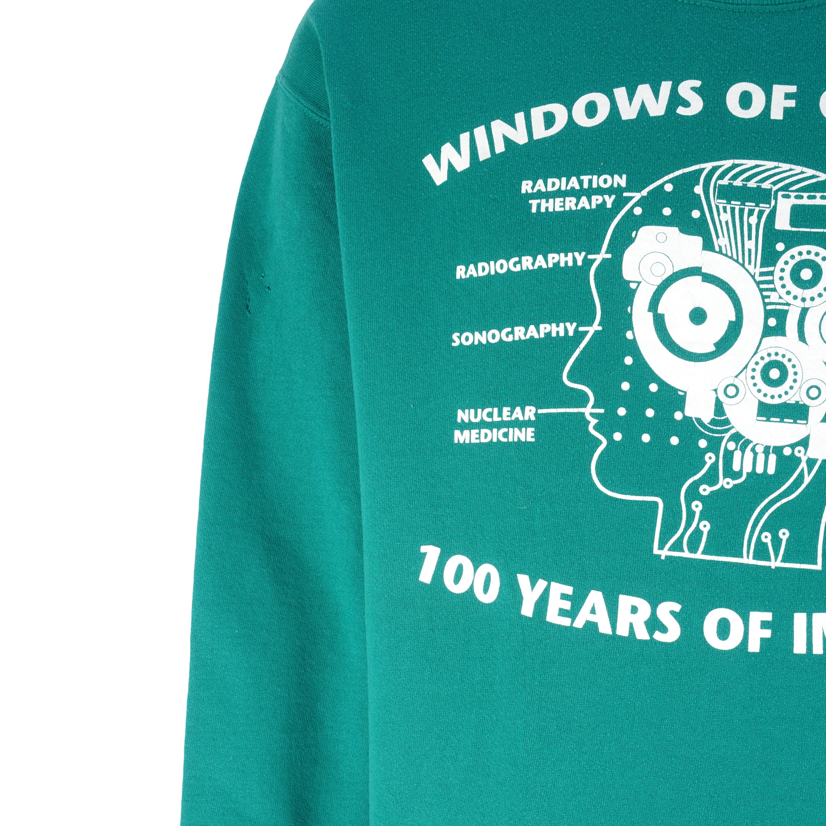 Vintage - Windows Of Our Mind Crew Neck Sweatshirt 1990s Medium