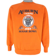 NCAA (College Jogs) - Auburn Tigers Sugar Bowl Sweatshirt 1989 Large Vintage College Football