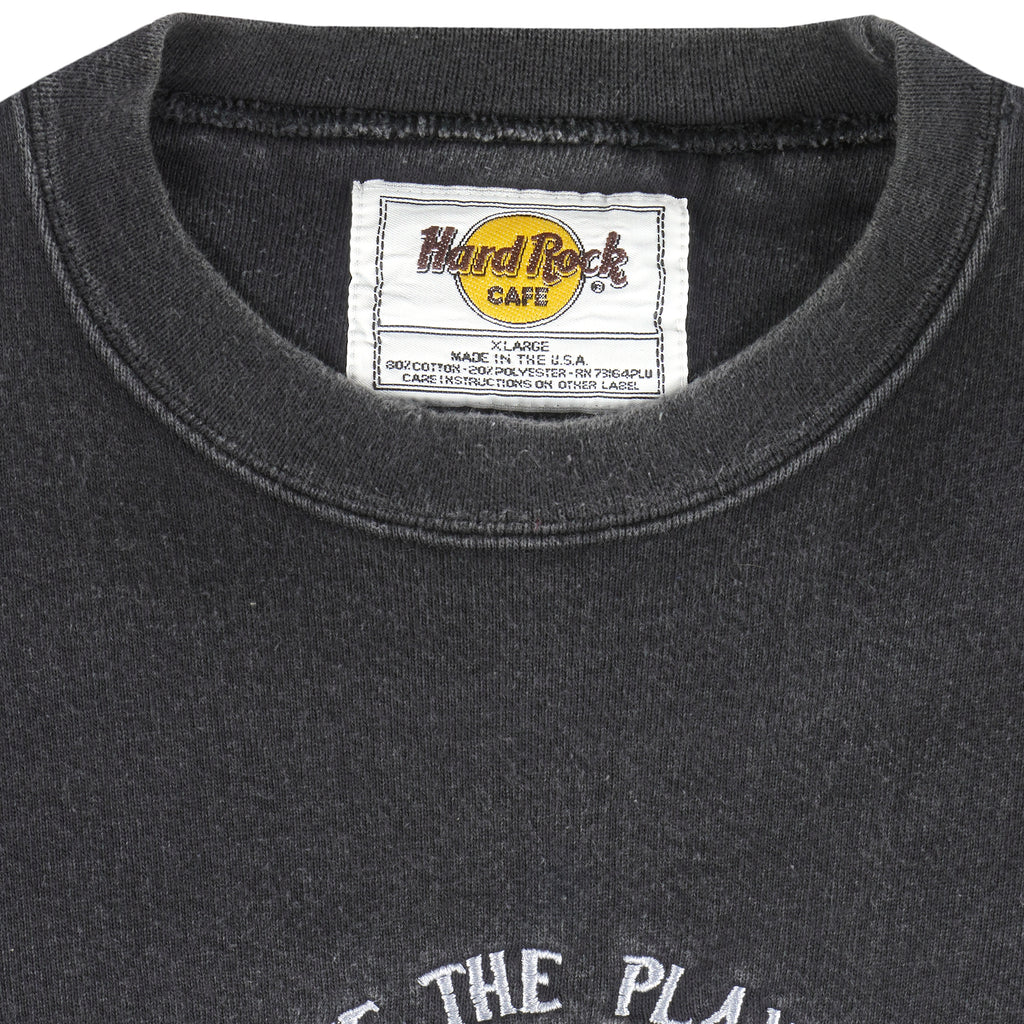 Vintage - Hard Rock Denver Embroidered Crew Neck Sweatshirt 1990s X-Large