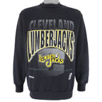 Vintage (Jostens) - Cleveland Lumberjacks IHL Sweatshirt 1990s Large Vintage Hockey
