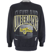 Vintage (Jostens) - Cleveland Lumberjacks IHL Sweatshirt 1990s Large Vintage Hockey