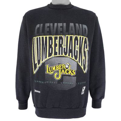 Vintage (Jostens) - Cleveland Lumberjacks IHL Sweatshirt 1990s Large