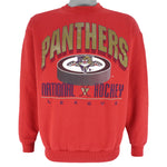 Vintage NHL (Hanes) - Florida Panthers Crew Neck Sweatshirt 1990s Large Hockey