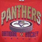 Vintage NHL (Hanes) - Florida Panthers Crew Neck Sweatshirt 1990s Large Hockey