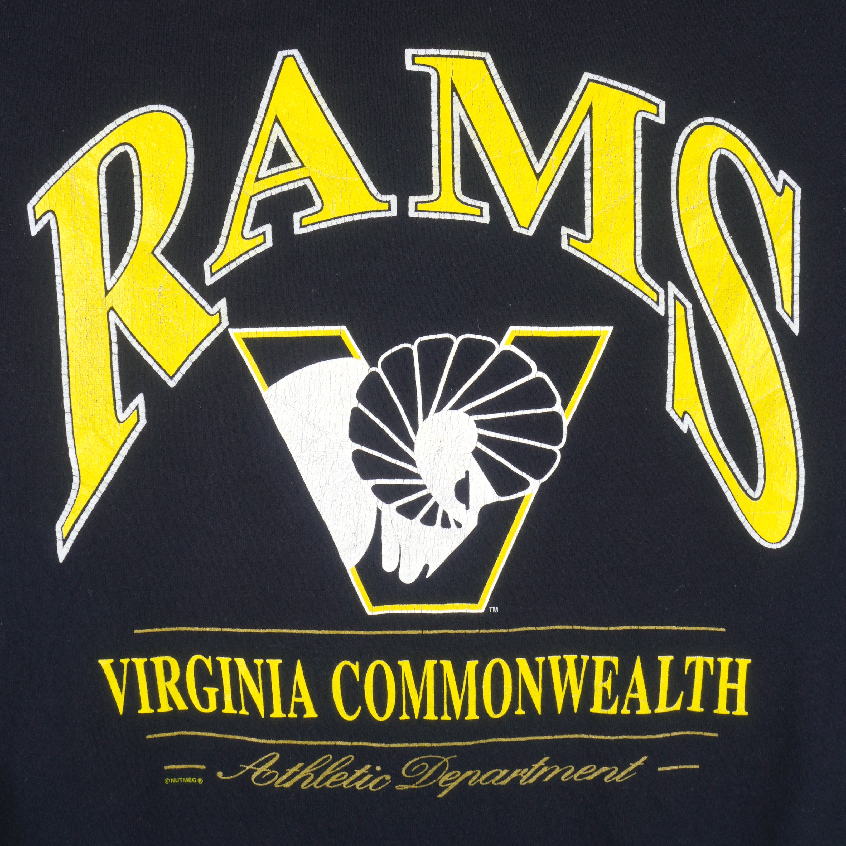 NCAA (Lee) - Virginia Commonwealth Rams Sweatshirt 1990s XX-Large Vintage Retro College
