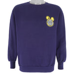 Disney - Mickey Mouse Crew Neck Sweatshirt 1990s Large Vintage Retro