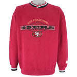 Starter - San Francisco 49ers Embroidered Crew Neck Sweatshirt 1990s Medium Vintage Retro Football
