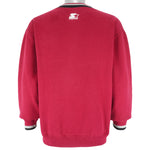 Starter - San Francisco 49ers Embroidered Crew Neck Sweatshirt 1990s Medium Vintage Retro Football