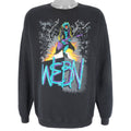 Vintage - WEBN Rock Radio Station Crew Neck Sweatshirt 1990s Large Vintage Retro