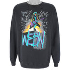 Vintage - WEBN Rock Radio Station Crew Neck Sweatshirt 1990s Large Vintage Retro