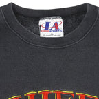 NFL (Logo Athletic) - Kansas City Chiefs Embroidered Sweatshirt 1990s X-Large
