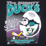 Starter - The Mighty Ducks Born To Score T-Shirt 1993 X-Large Vintage Retro Hockey