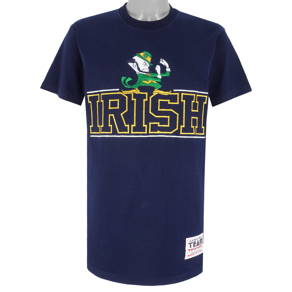 NCAA (Team Edition) - Notre Dame Fighting Irish T-Shirt 1990s Large Vintage Retro College