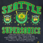 NBA (Home Team) - Seattle SuperSonics T-Shirt 1990s Medium Vintage Retro Basketball