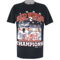NHL (Sport)- Detroit Red Wings Back To Back Champions T-Shirt 1998 Large Vintage Retro Hockey
