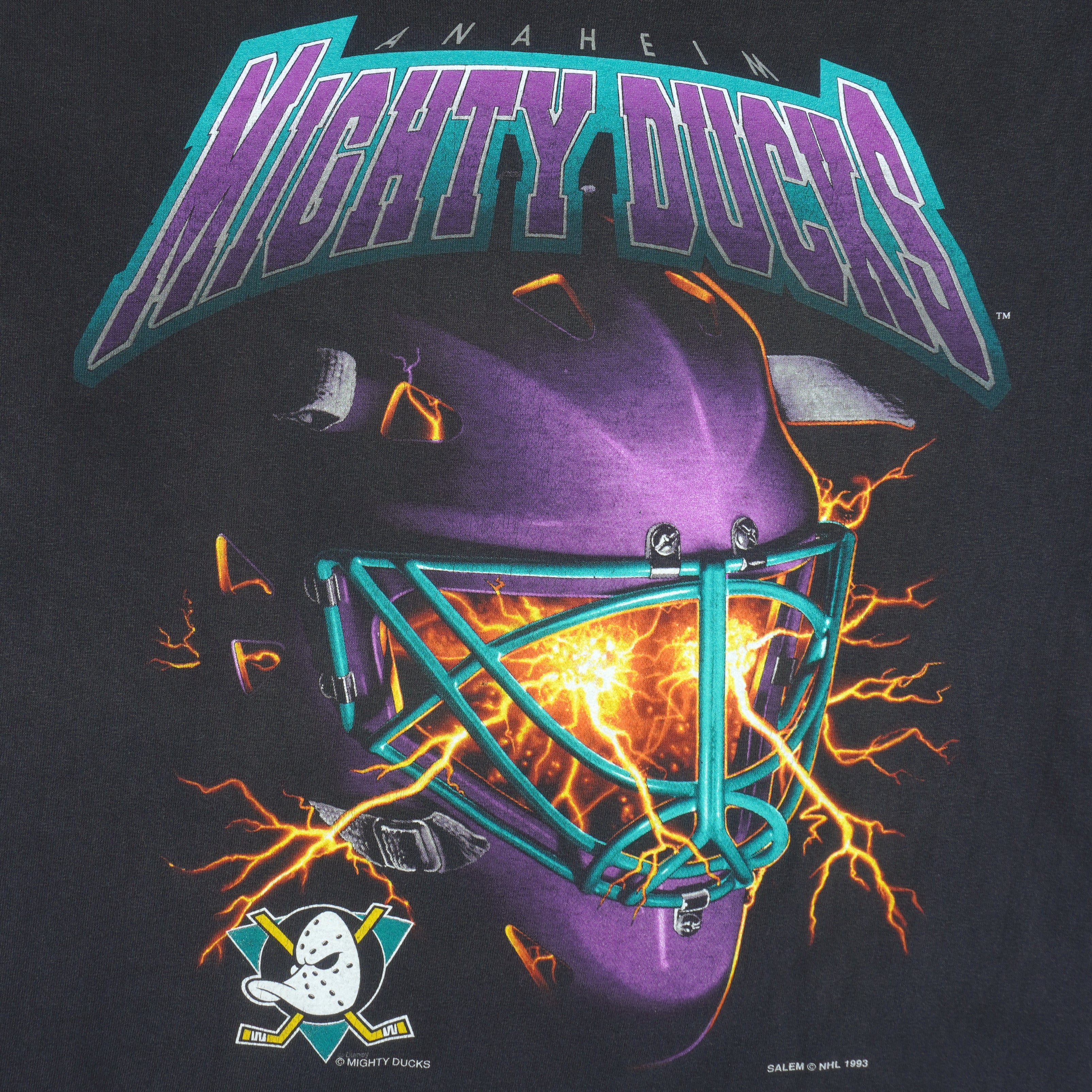 Vintage Disney the Mighty Ducks Hoodie Sweatshirt NHL Starter 