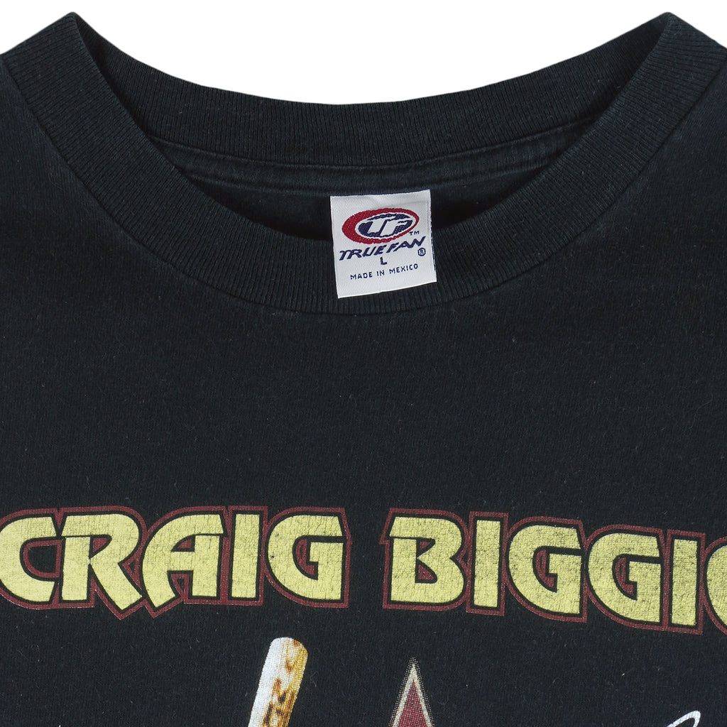 MLB (True Fan) - Houston Astros Craig Biggio T-Shirt 2000 Large Vintage Retro Baseball