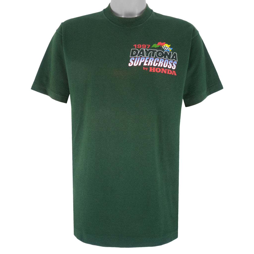 Vintage - Daytona Supercross by Honda T-Shirt 1997 Large Vintage Retro