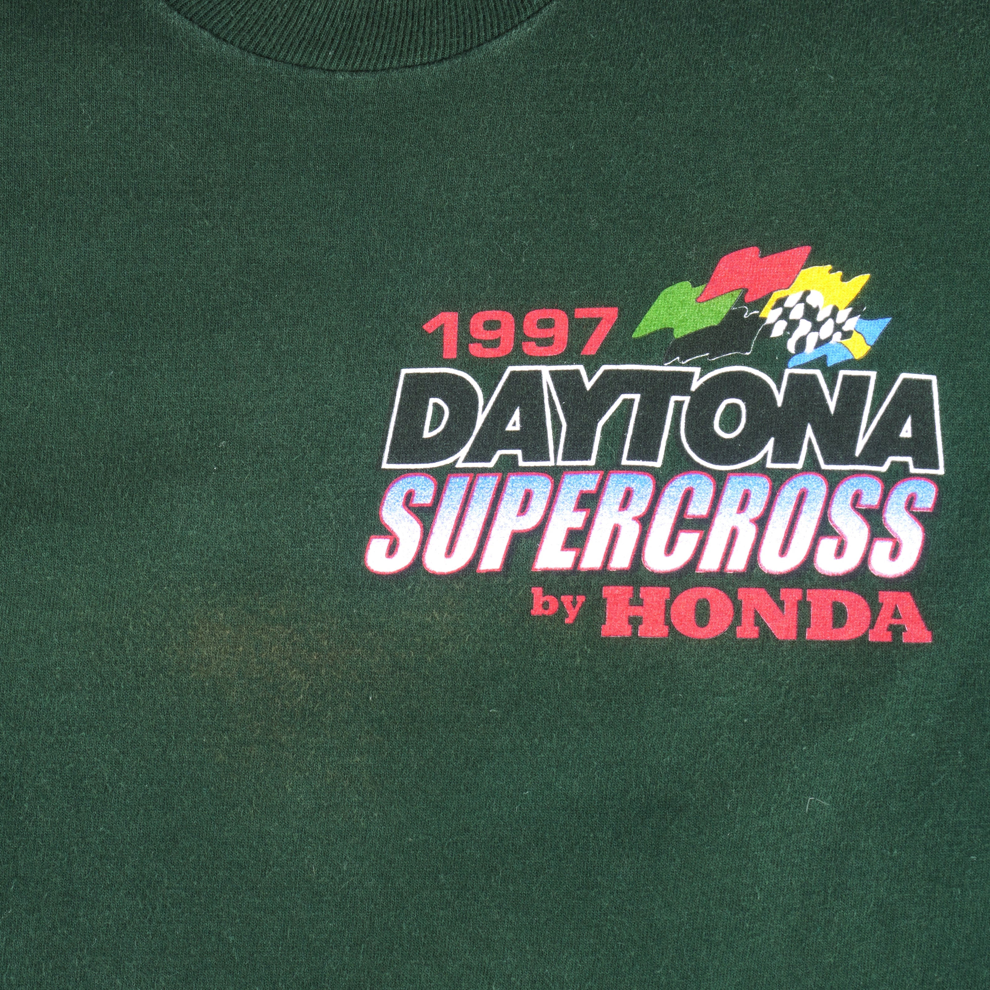 Vintage - Daytona Supercross by Honda T-Shirt 1997 Large Vintage Retro