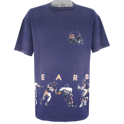NFL (Nutmeg) - Chicago Bears Players Single Stitch T-Shirt 1993 Large