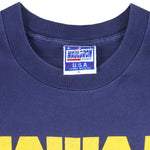 NCAA (Wauldron) - Michigan Wolverines Single Stitch T-Shirt 1990s X-Large Vintage Retro Football College