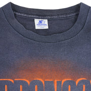 Starter - Denver Broncos Single Stitch T-Shirt 1990s Large Vintage Retro Football