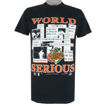 MLB (Front Pages) - Baltimore Orioles World Serious T-Shirt 1997 Medium
