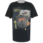 MLB (Nutmeg) - Baltimore Orioles Embroidered T-Shirt 1995 X-Large Vintage Retro Baseball