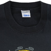 NHL (Salem) - Pittsburgh Penguins Stanley Cup Championship T-Shirt 1991 X-Large Vintage Retro Hockey