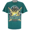 NFL (Lee) - Philadelphia Eagles Helmet T-Shirt 1990s Large Vintage Retro Football