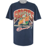 NBA (League Leader) - Seattle SuperSonics Western Conference Champs T-Shirt 1996 Large