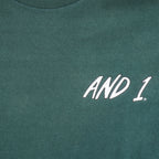 Vintage (And 1) - Green Baller for Life Basketball T-Shirt 1990s X-Large Vintage Retro