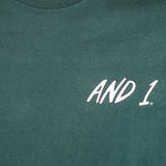 Vintage (And 1) - Green Baller for Life Basketball T-Shirt 1990s X-Large Vintage Retro