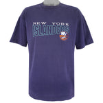 NHL (Dodger) - New York Islanders Embroidered T-Shirt 1990s Large