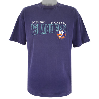 NHL (Dodger) - New York Islanders Embroidered T-Shirt 1990s Large