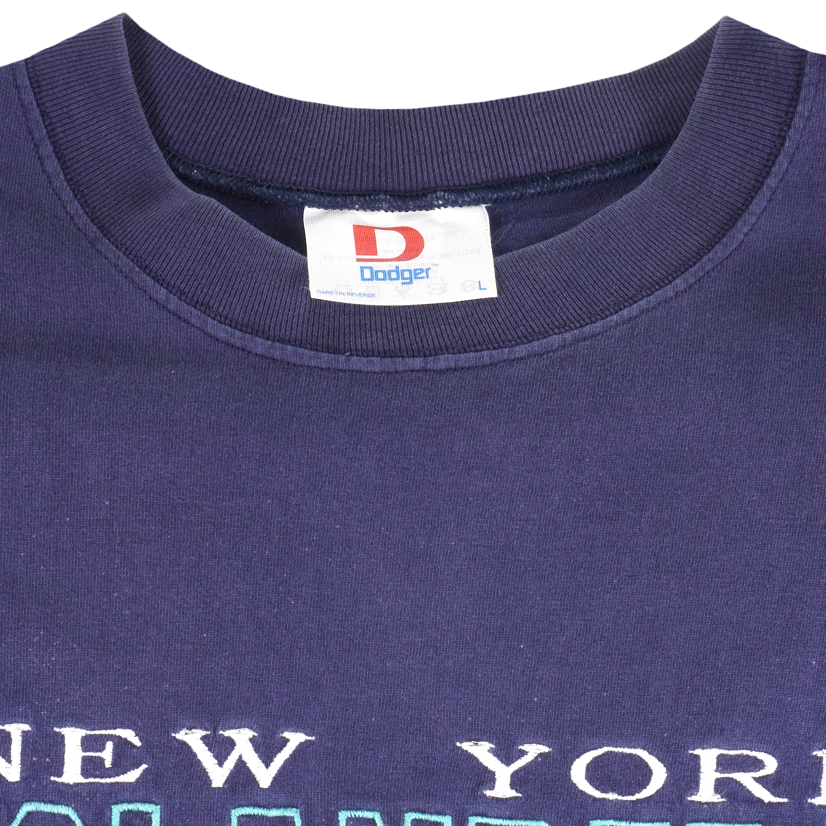 NHL (Dodger) - New York Islanders Embroidered T-Shirt 1990s Large