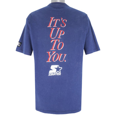 Starter - It's Up To You Single Stitch T-Shirt 1990s Large