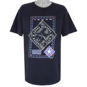 MLB (Competitor) - Texas Rangers Big Logo T-Shirt 1994 X-Large Vintage Retro Baseball